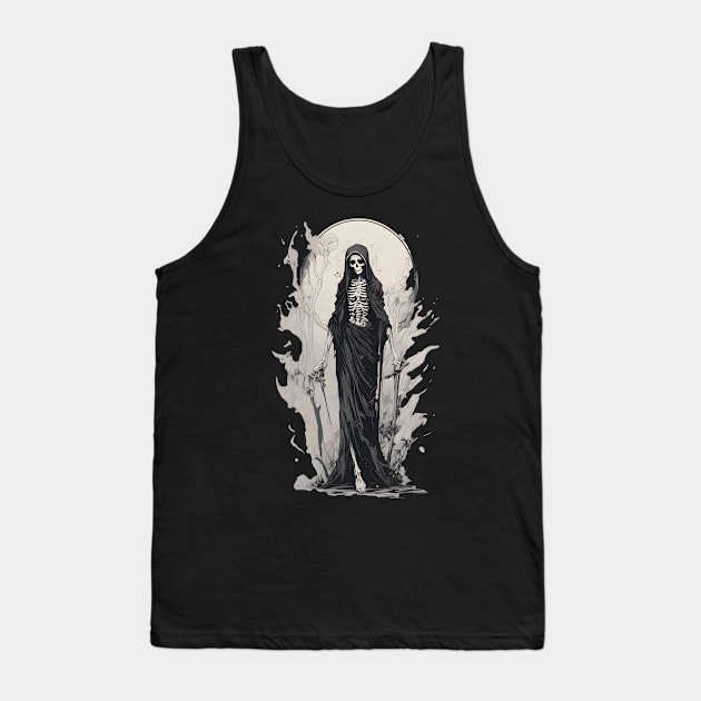 Nuestra Señora de la Santa Muerte Tank Top by huwagpobjj